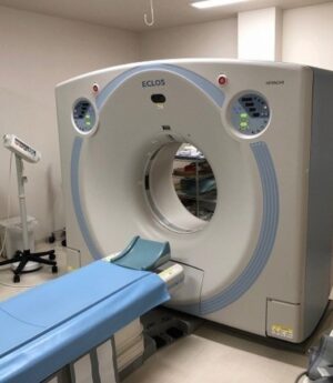 2007 Hitachi Eclos 8 CT Scanner Machine