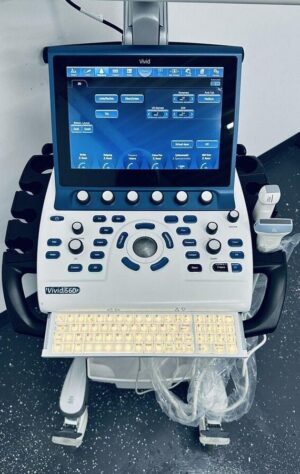 2016 GE VIVID S60 Ultrasound Scanner Machine 1